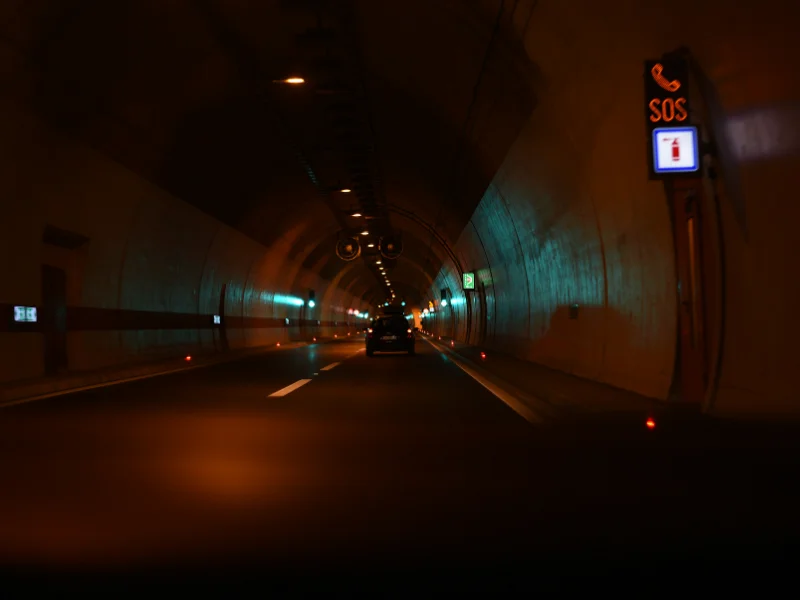 Tunnel and utility corridor emergency monitoring application
