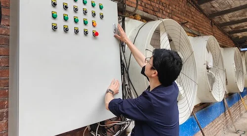 YenGear control equipment installation