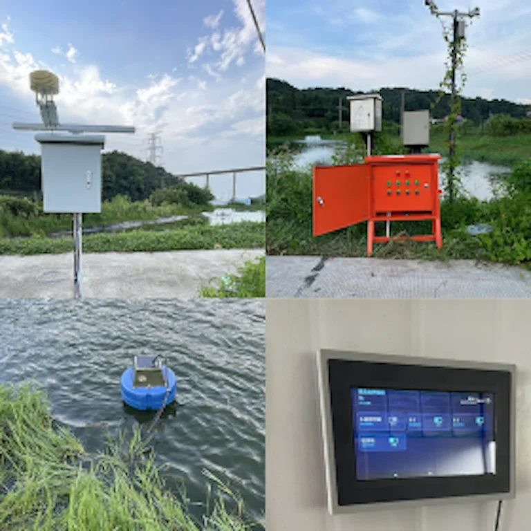 Industrial IoT data logger installation