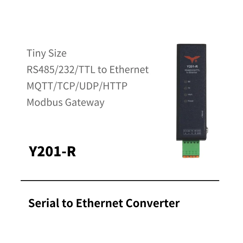 Serial to Ethernet server DTU