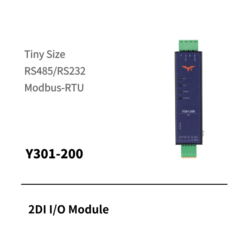 I/O module with 2 digital inputs